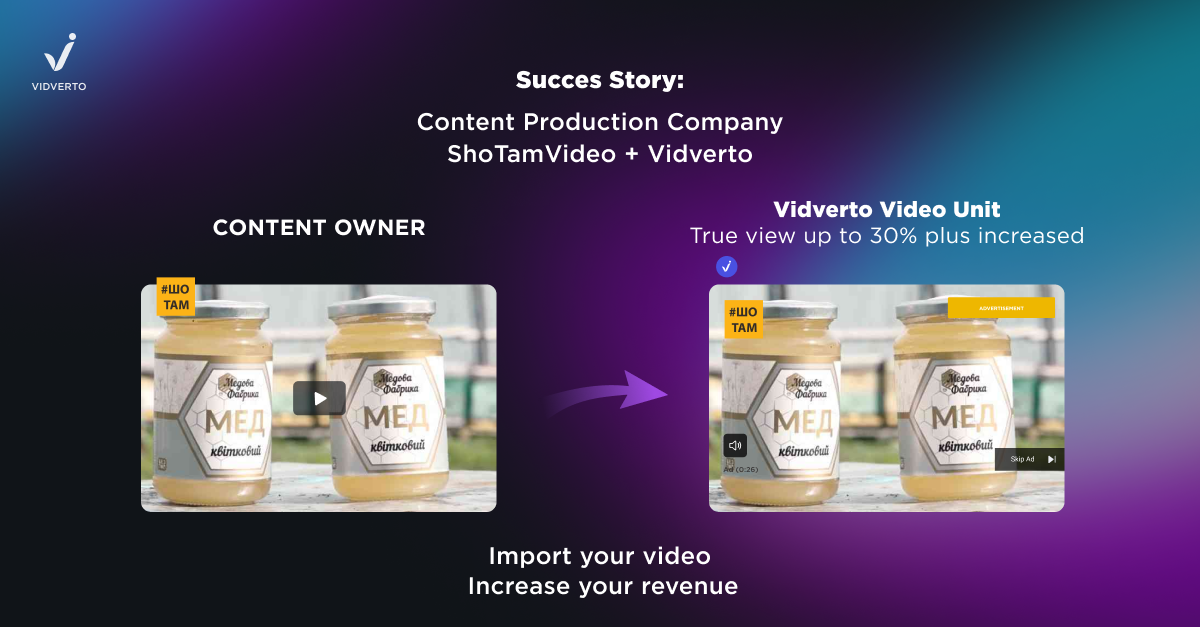 Vidverto Video Unit – Success Story