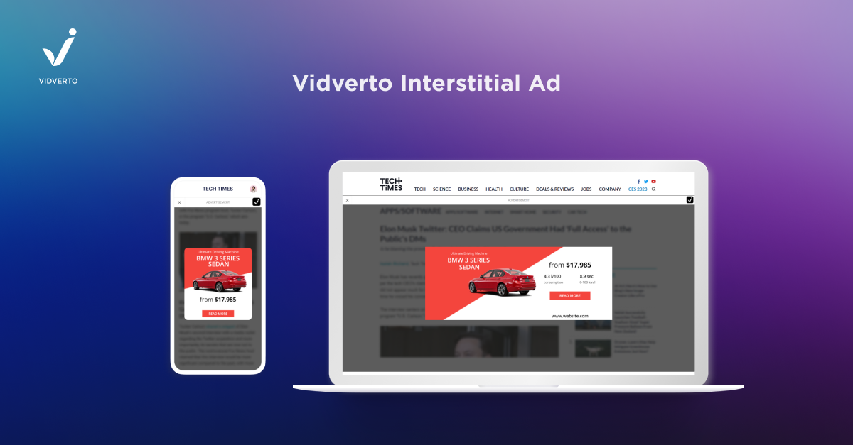 Boost Revenue and Engagement with Vidverto’s Interstitial Ads